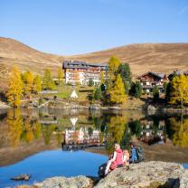 Wandern_Familienwandern rund um den Falkertsee_Heidi Alm Falkert_Familie_Nockberge_Herbst &copy;Gert Perauer_MBN Tourismus (25)