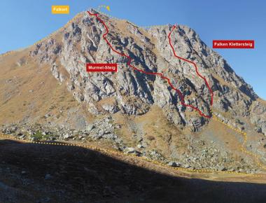 Heidi-Hotel Falkertsee klettersteige-falkert