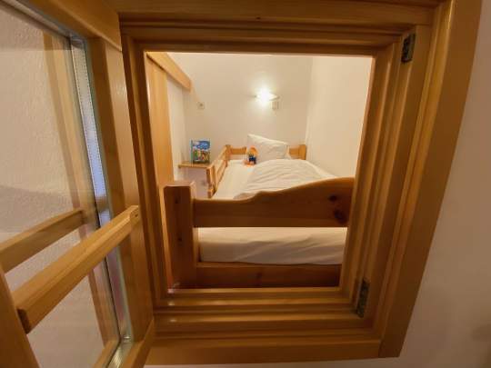 Heidi-Hotel Falkertsee TanteDeteStockbettkoje